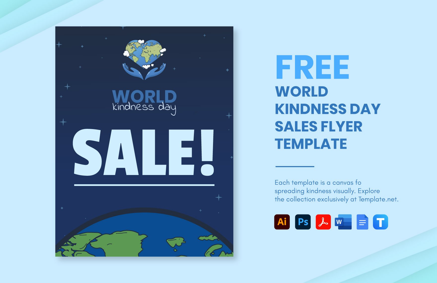 World Kindness Day Sales Flyer Template