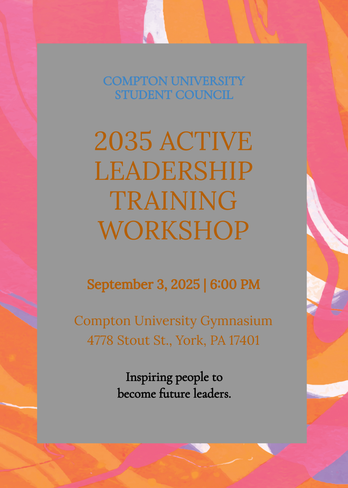 Training Workshop Invitation Template