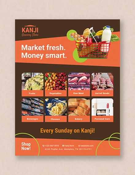 18 Grocery Flyers Psd Vecto Ai Illustrator Eps Format Download Free Premium Templates