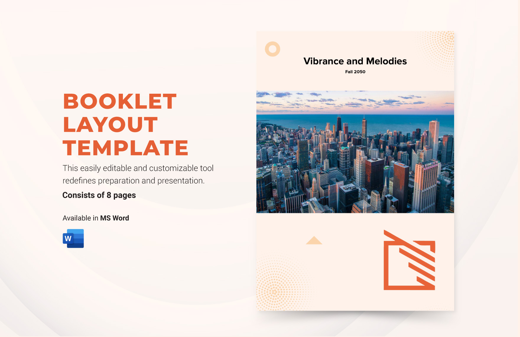 Free Booklet Layout Template