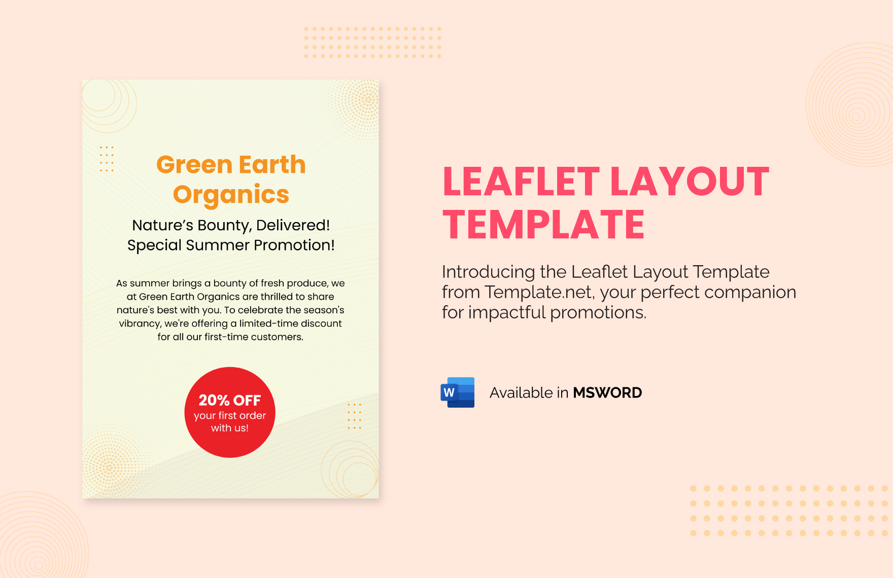 Free Leaflet Layout Template Download in Word Template net Free Leaflet Layout Template Download in Word Template net