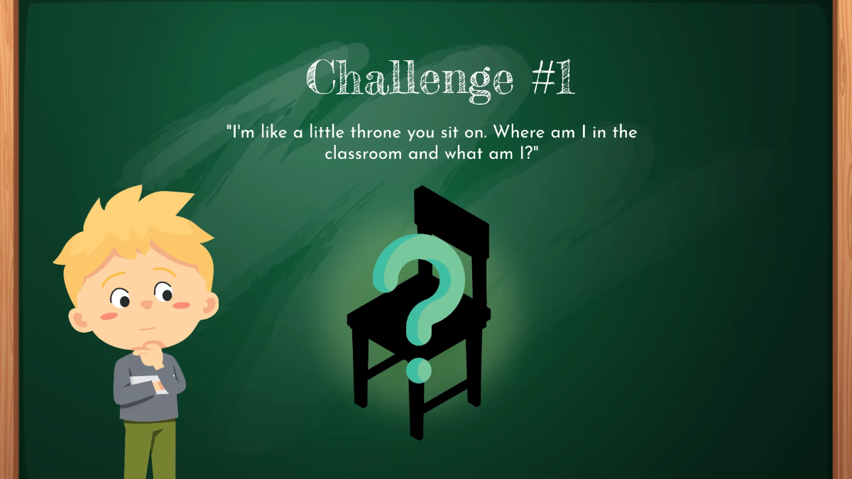 Free Labeling Common Objects In The Classroom Template to Edit Online