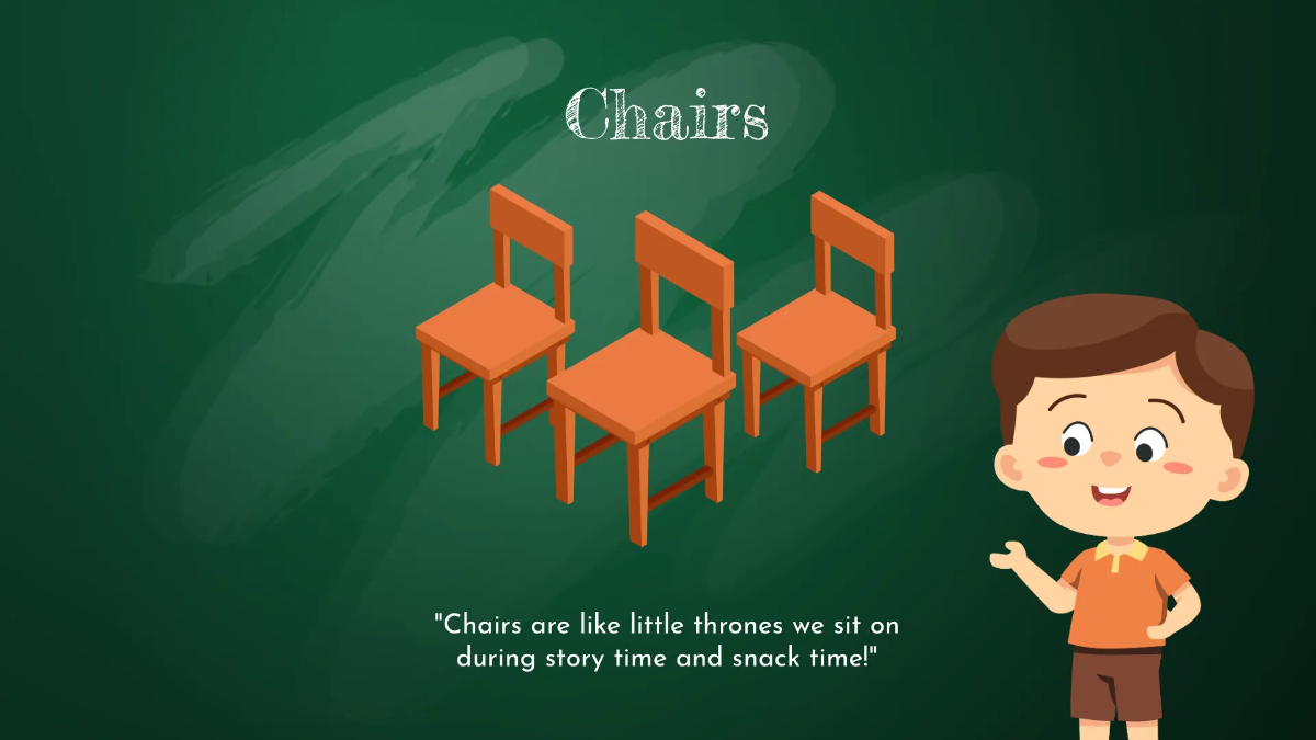 Free Labeling Common Objects In The Classroom Template to Edit Online