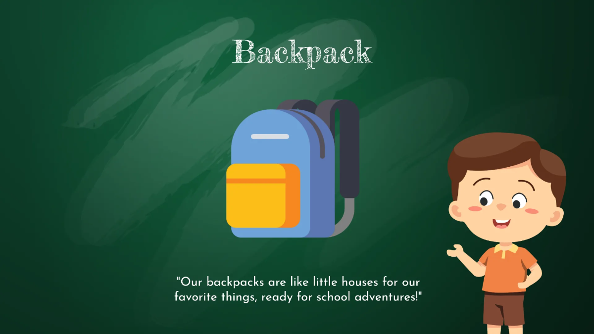 Free Labeling Common Objects In The Classroom Template to Edit Online