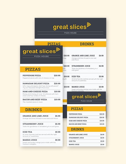 pizza-table-menu
