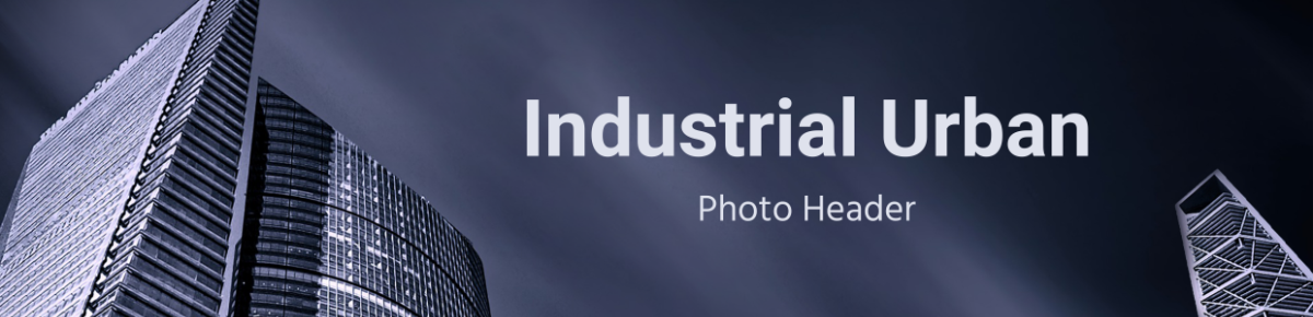 Industrial Urban Photo Header
