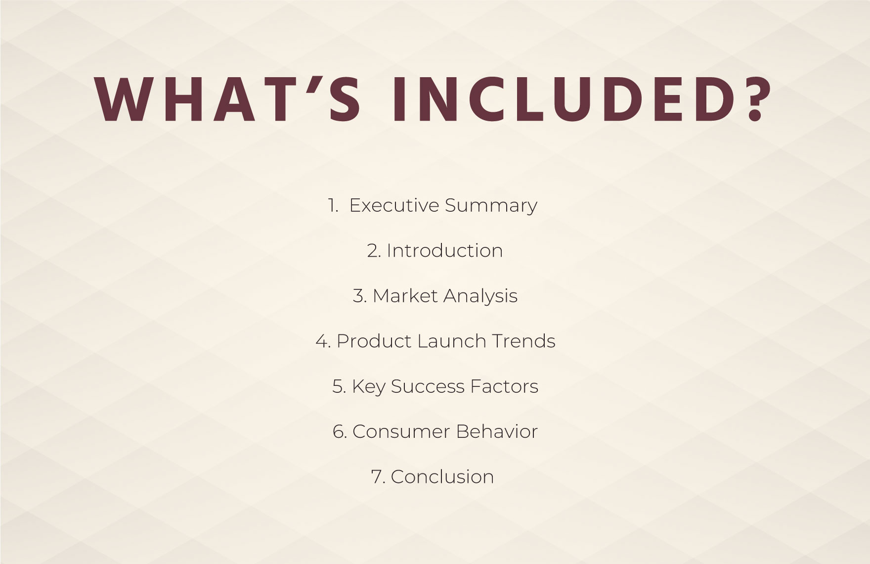 Marketing Research Document on Product Launch Trends Template