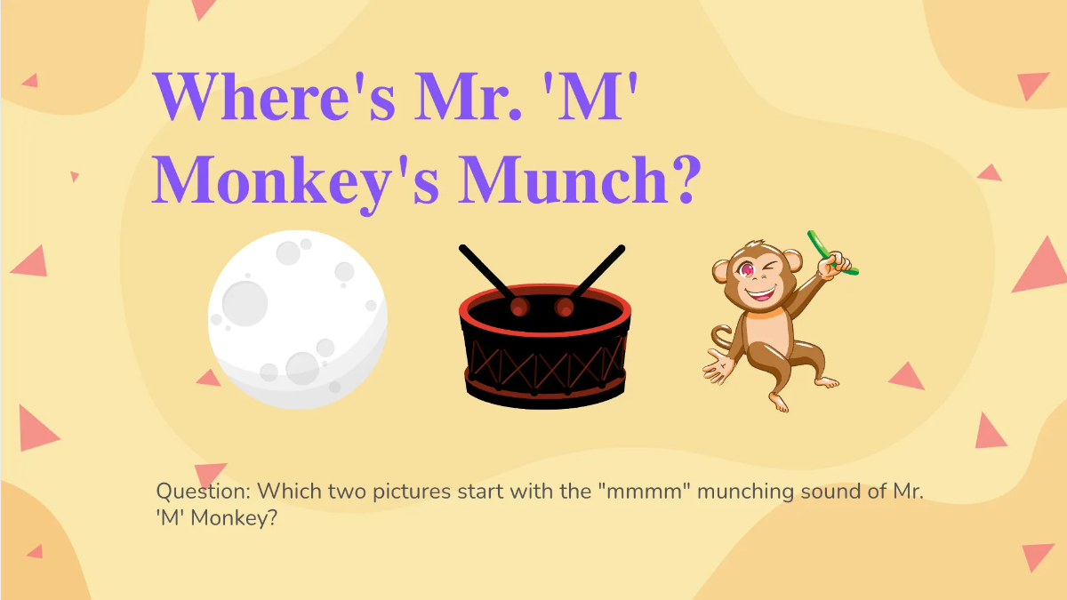 Free Identifying The Initial Sounds Of Words Template to Edit Online