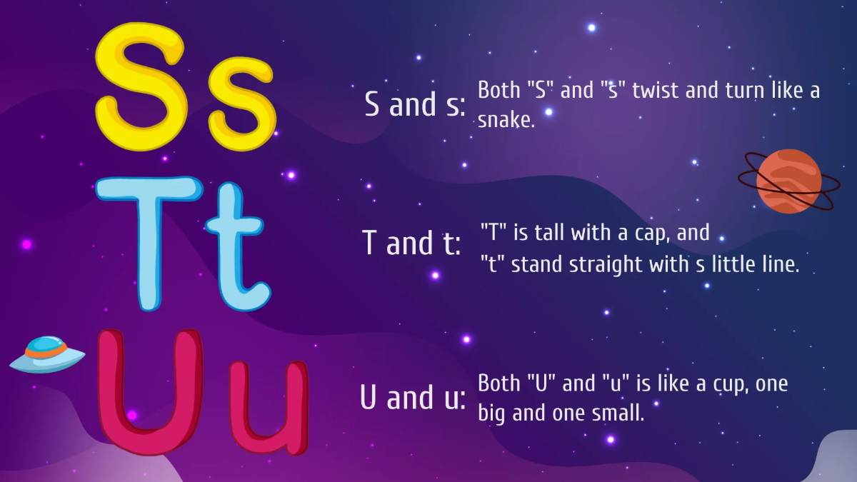 Free Identifying Uppercase and Lowercase Letters Template to Edit Online