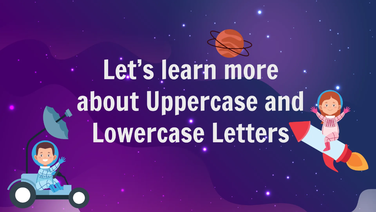 Free Identifying Uppercase and Lowercase Letters Template to Edit Online