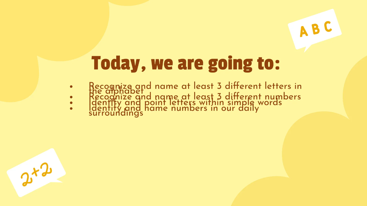 Free Recognizing Letters and Numbers in the Environment Template to Edit Online