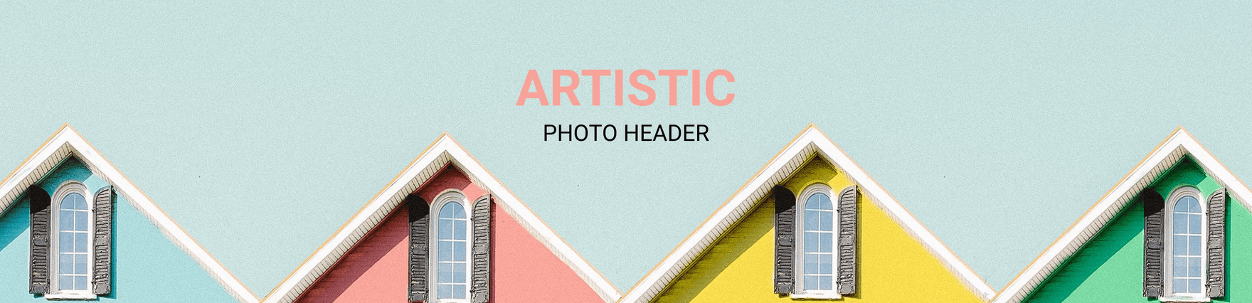 Artistic Photo Header