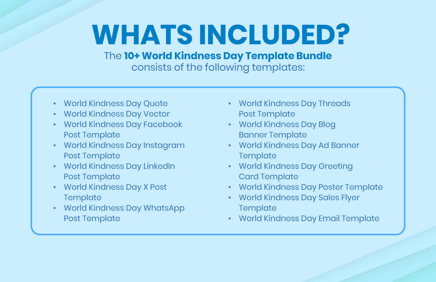 World Kindness Day Bundle