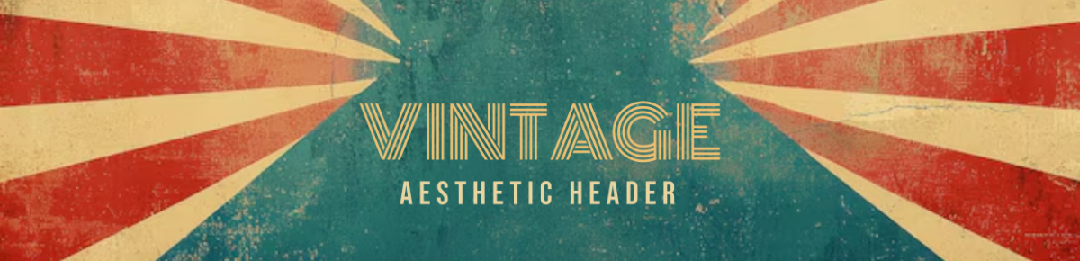 Vintage Aesthetic Header Template - Edit Online & Download