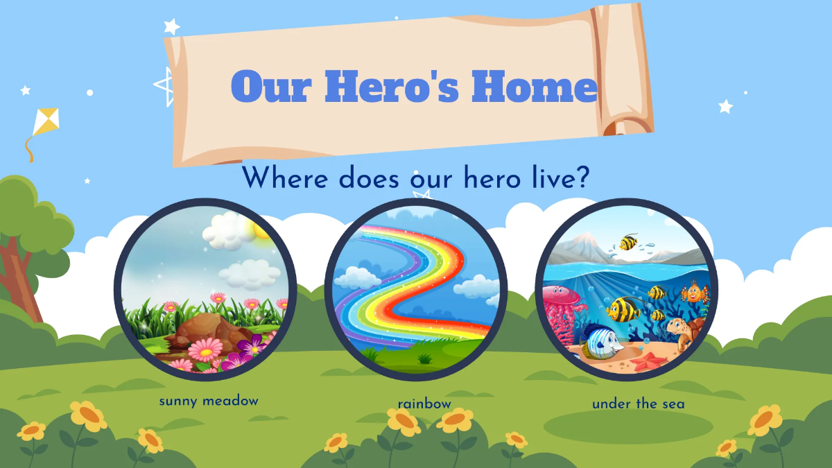 Free Creating and Sharing Simple Stories Template to Edit Online