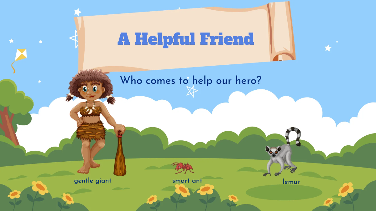 Free Creating and Sharing Simple Stories Template to Edit Online