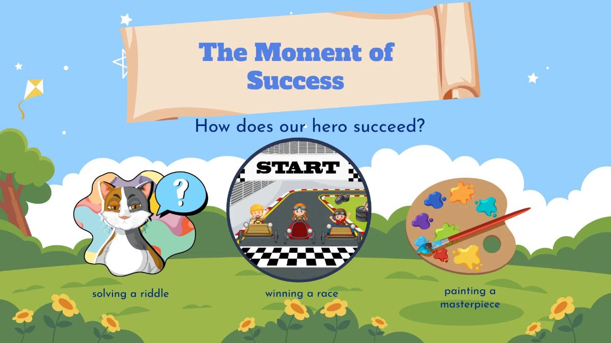 Free Creating and Sharing Simple Stories Template to Edit Online