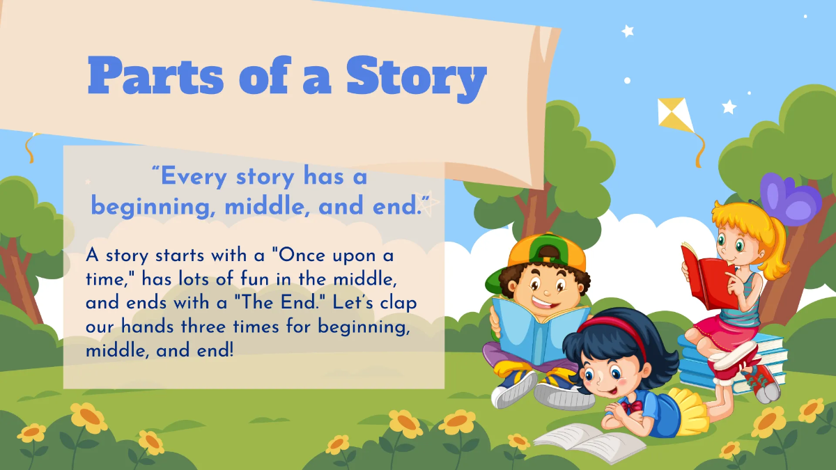 Free Creating and Sharing Simple Stories Template to Edit Online