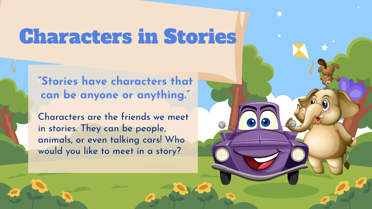Free Creating and Sharing Simple Stories Template to Edit Online