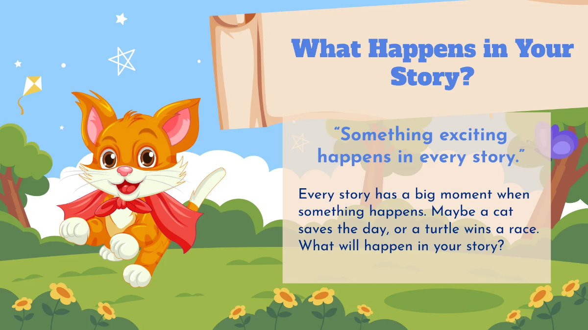 Free Creating and Sharing Simple Stories Template to Edit Online