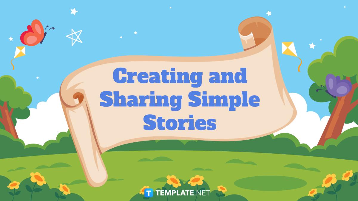 Creating and Sharing Simple Stories Template
