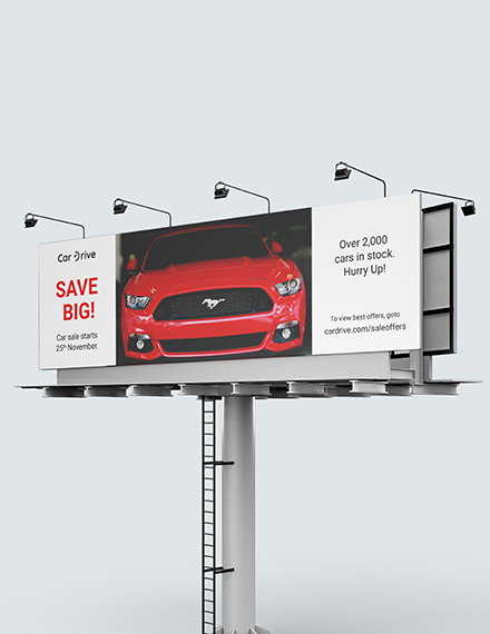 Car Sales Billboard Download