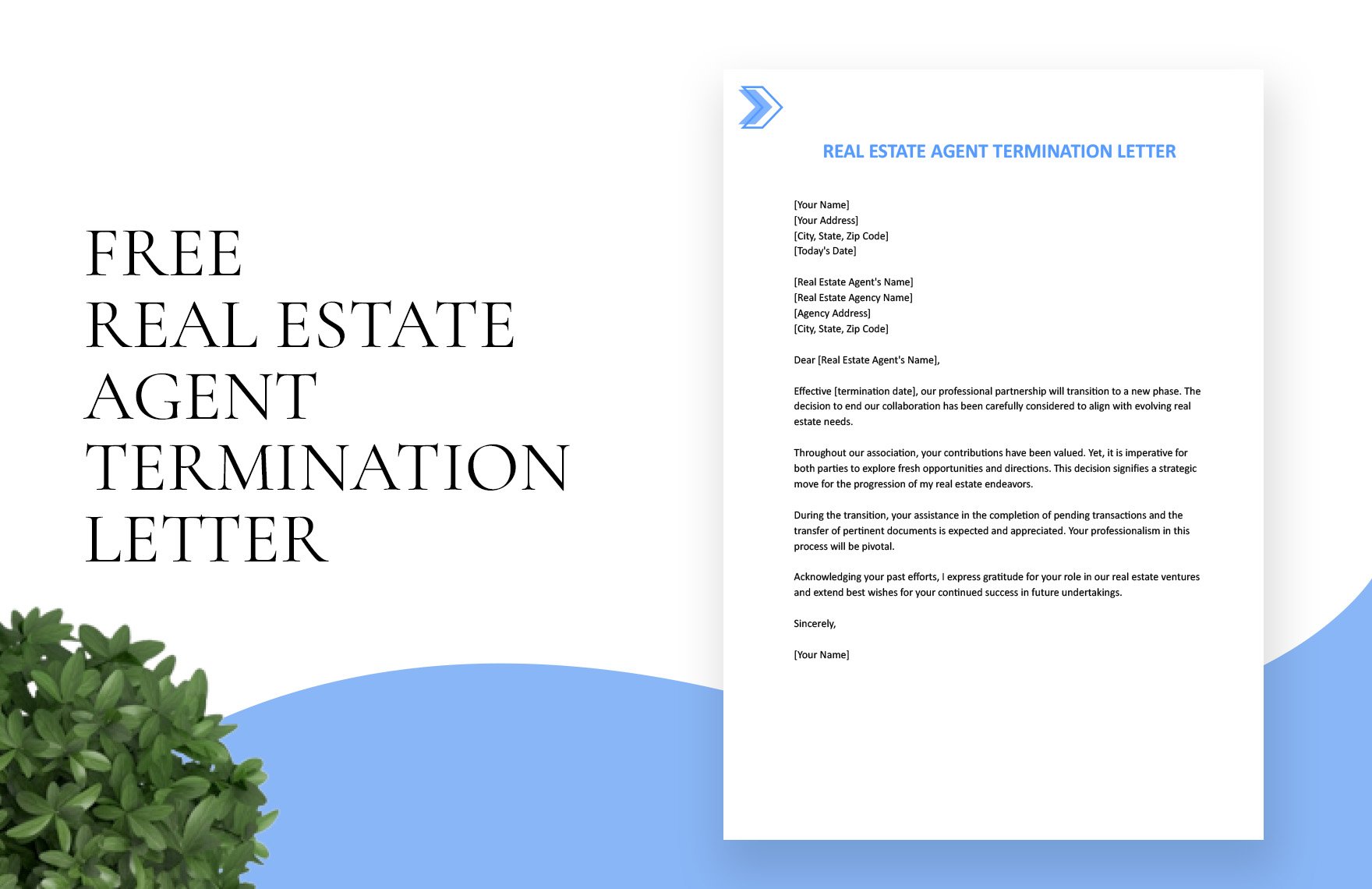 Real Estate Agent Termination Letter