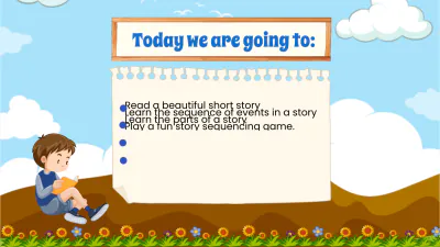 Free Sequencing Events In A Story Template to Edit Online