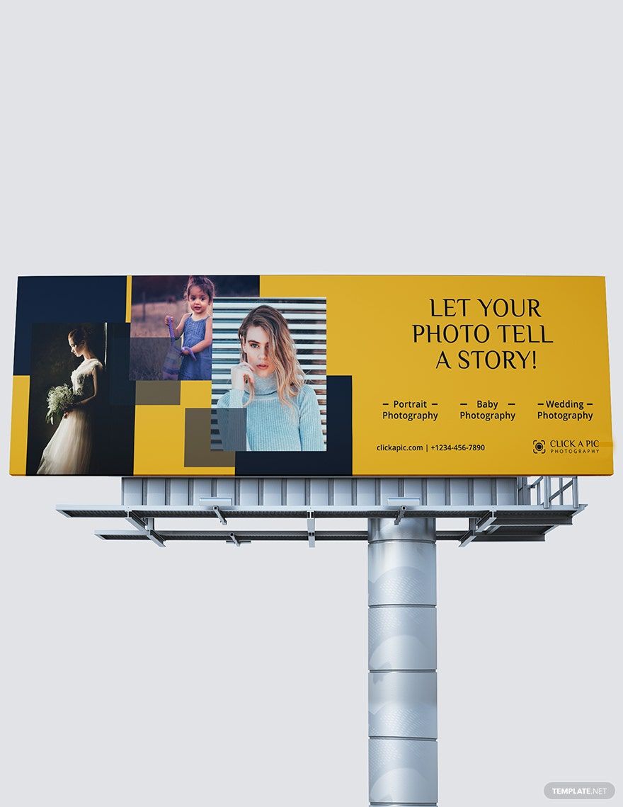 Photography Billboard Template