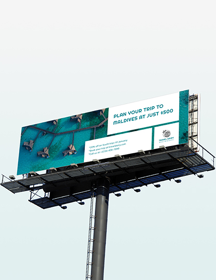 Sample Travel Billboard