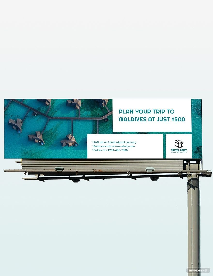 Travel Billboard Template