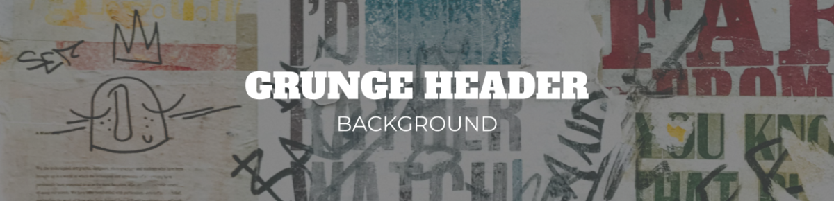 Free Grunge Header Background Template