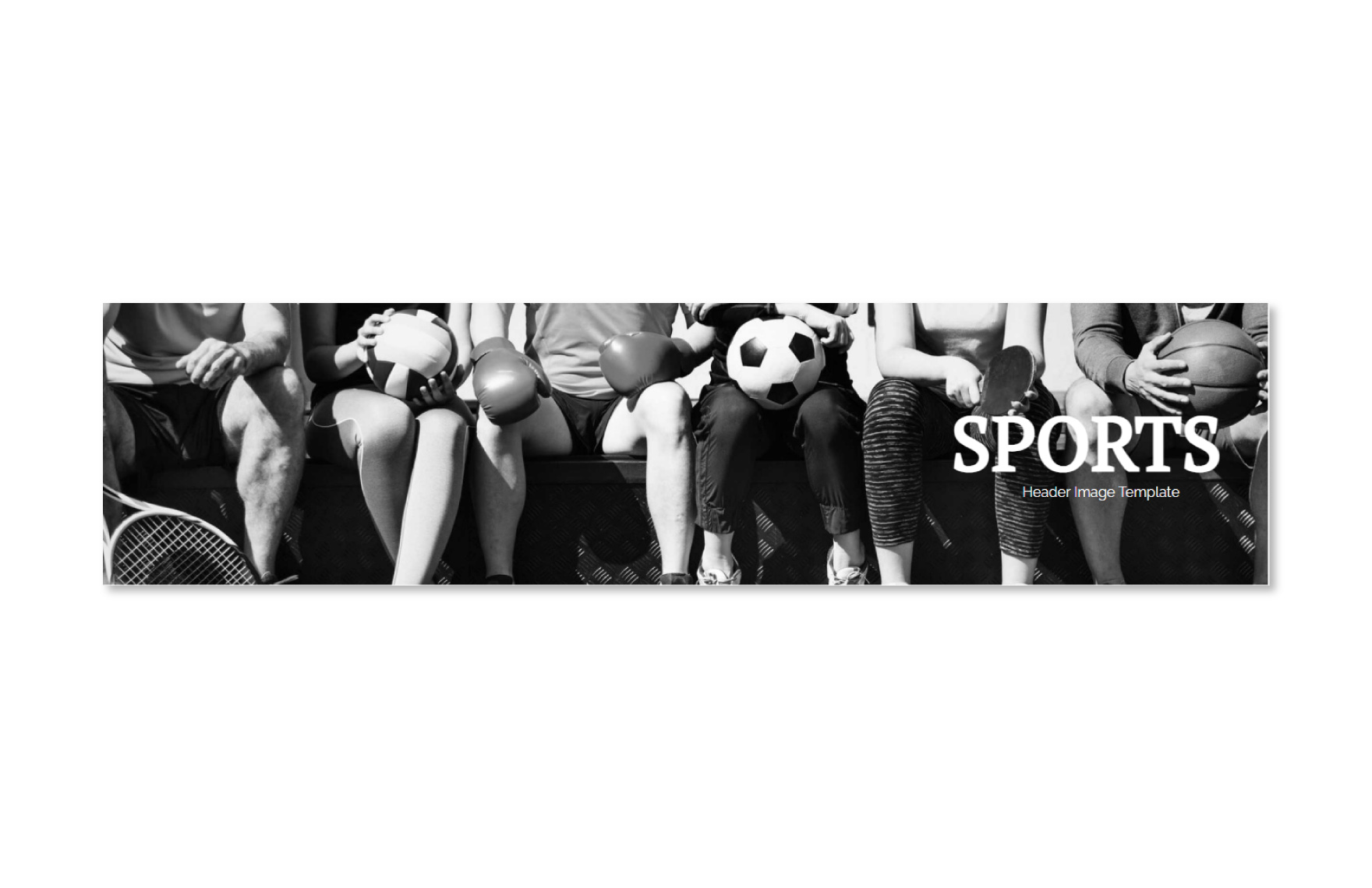 Sports Header Image  Template