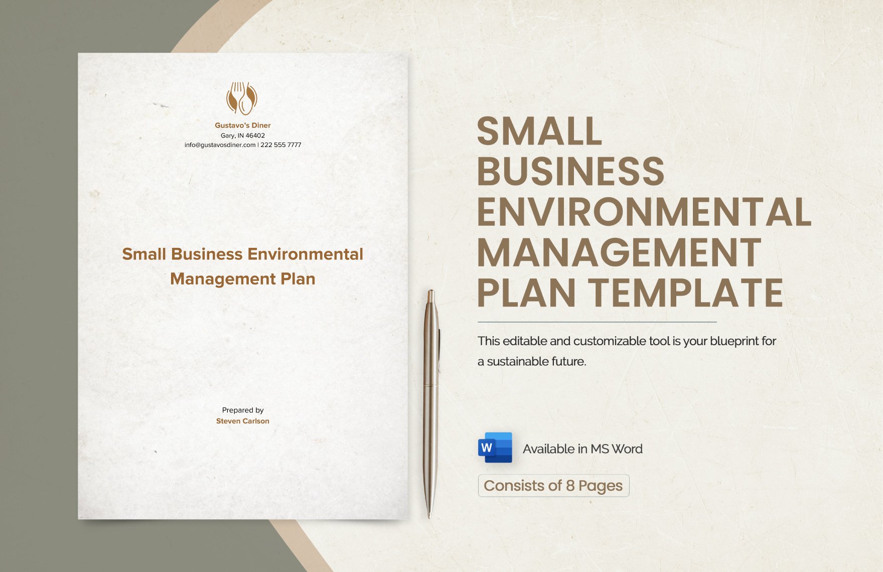 Small Business Environmental Management Plan Template