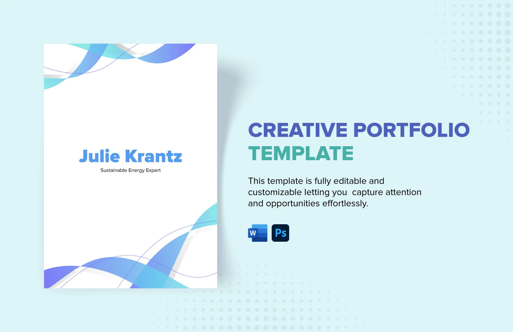 Student Portfolio Template In Word Pages Google Docs Download Student Portfolio Template In Word Pages Google Docs Download