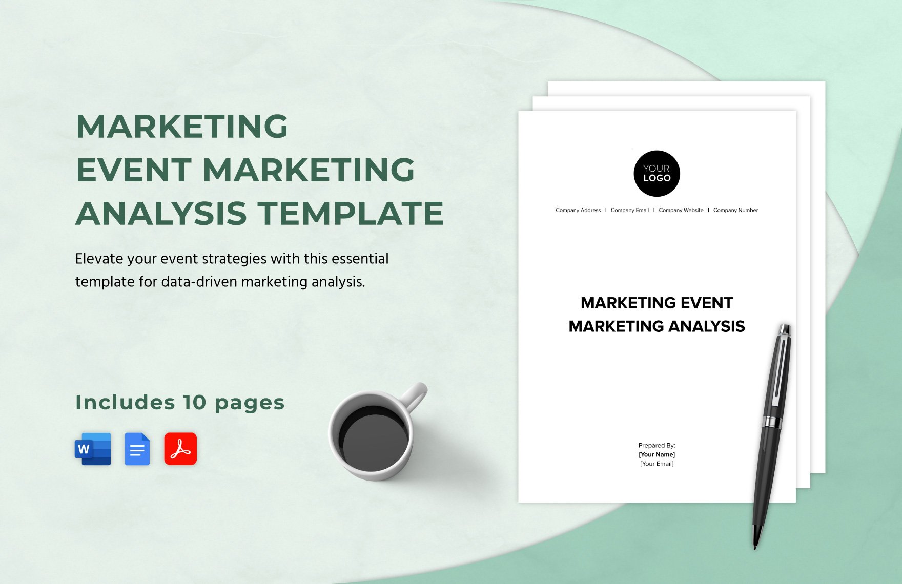 Marketing Event Marketing Analysis Template in Word, Google Docs, PDF