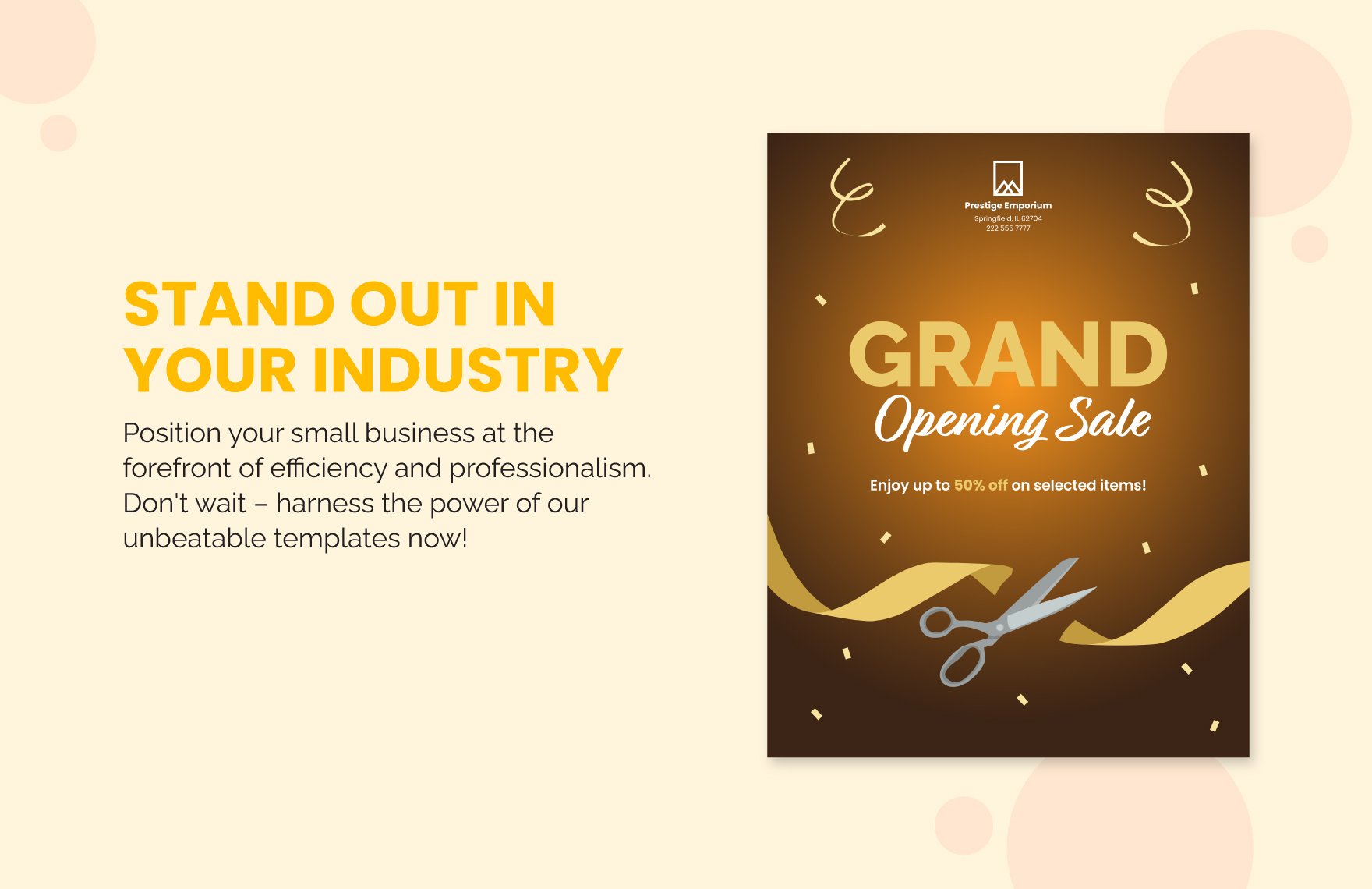 Small Business Flyer Template