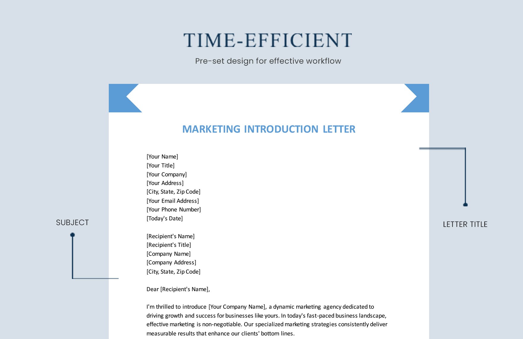 Marketing Introduction Letter