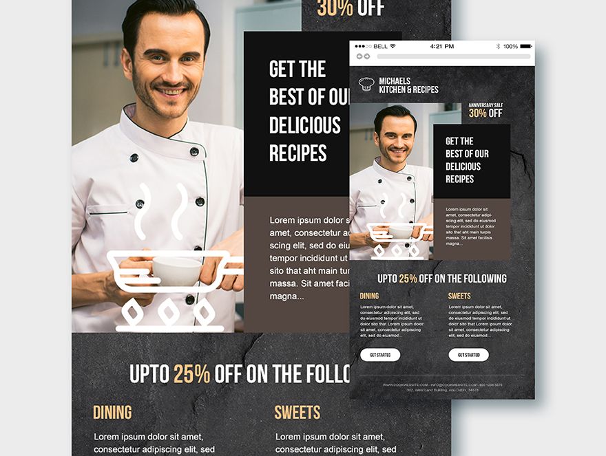 Cook Email Ad