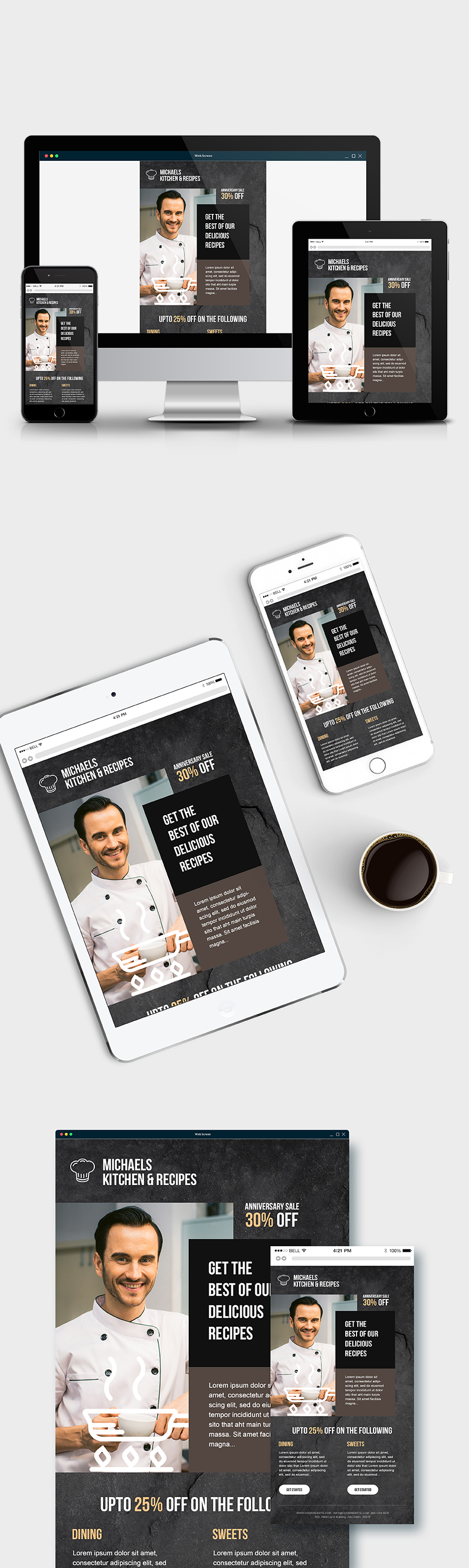 App Launch Email Ad Template HTML5 PSD Template net