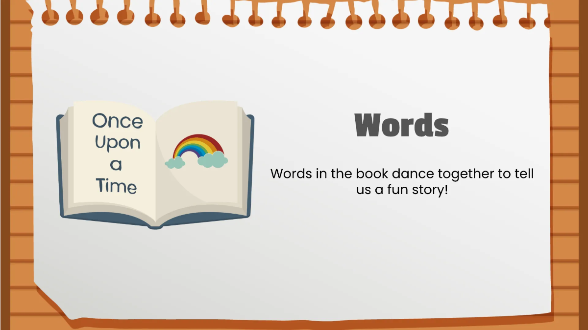 Free Basic Parts of A Book Template to Edit Online