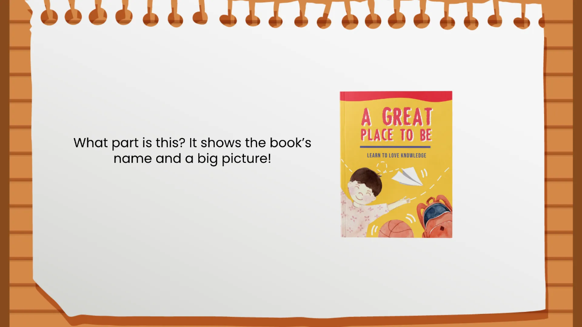 Free Basic Parts of A Book Template to Edit Online