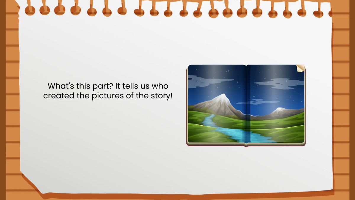 Free Basic Parts of A Book Template to Edit Online