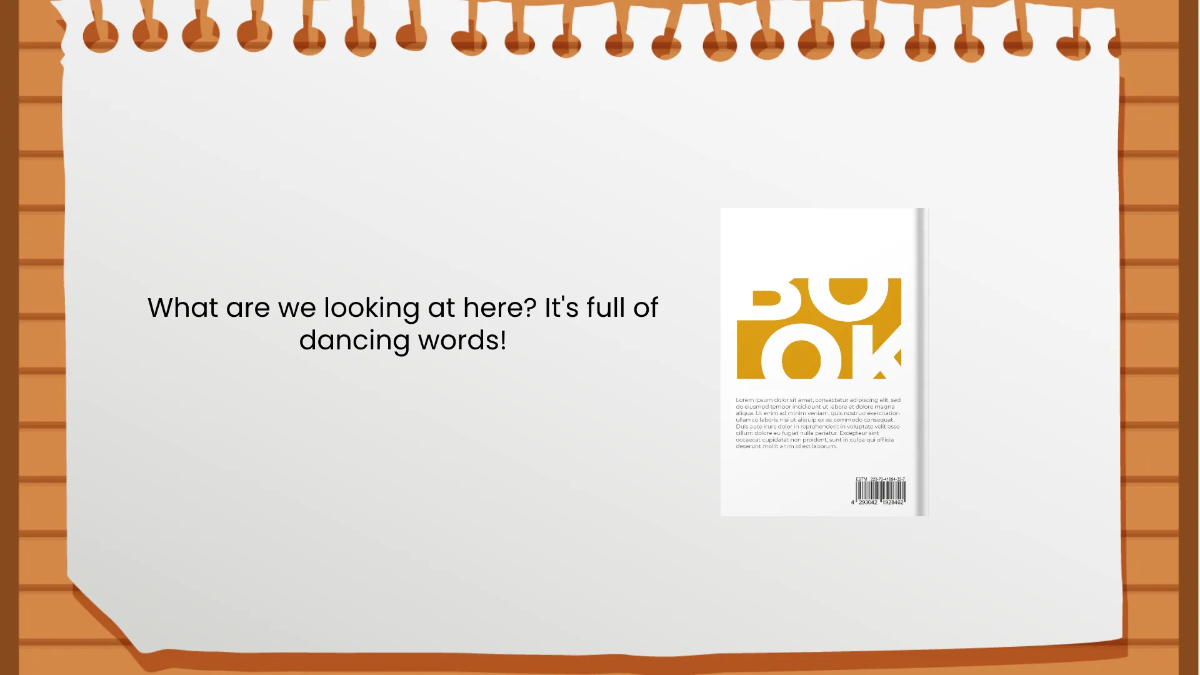 Free Basic Parts of A Book Template to Edit Online