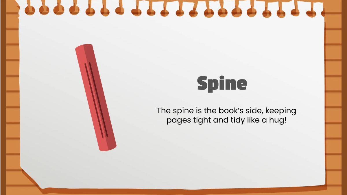 Free Basic Parts of A Book Template to Edit Online