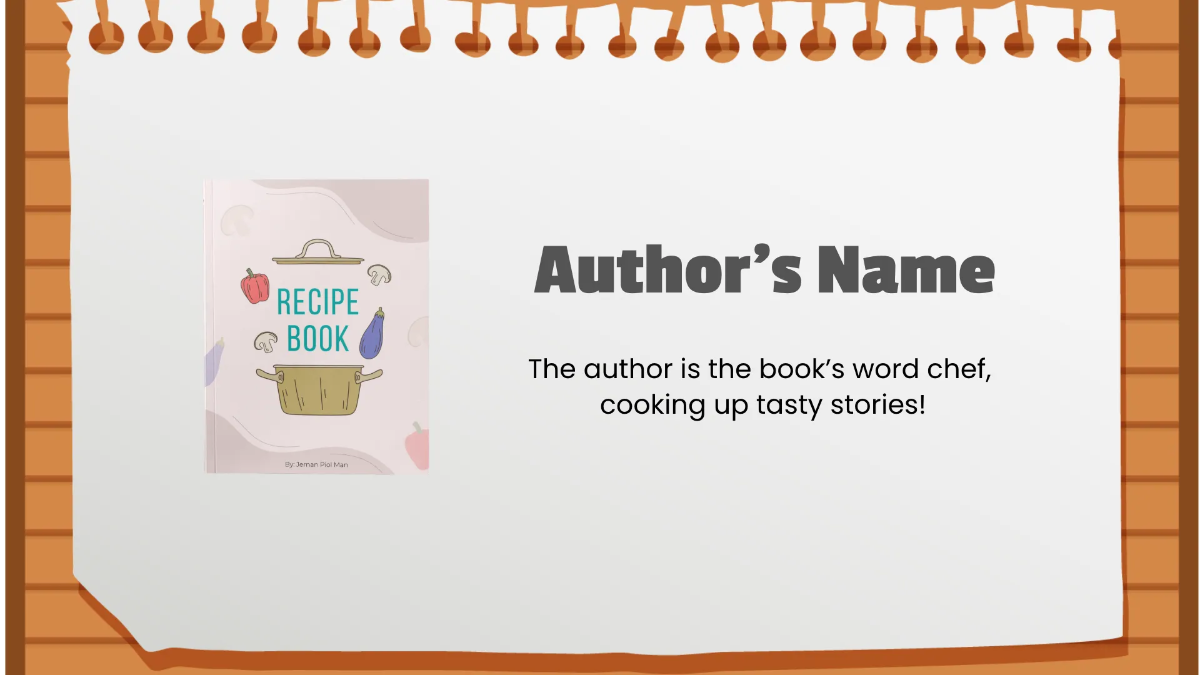 Free Basic Parts of A Book Template to Edit Online