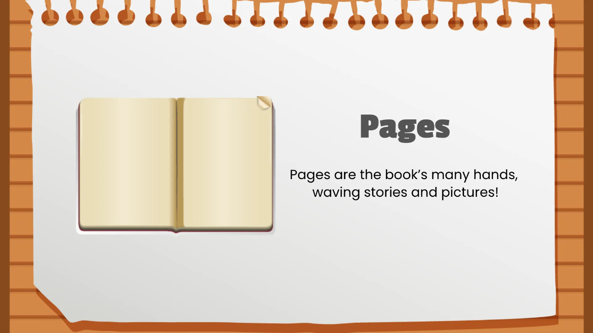 Free Basic Parts of A Book Template to Edit Online