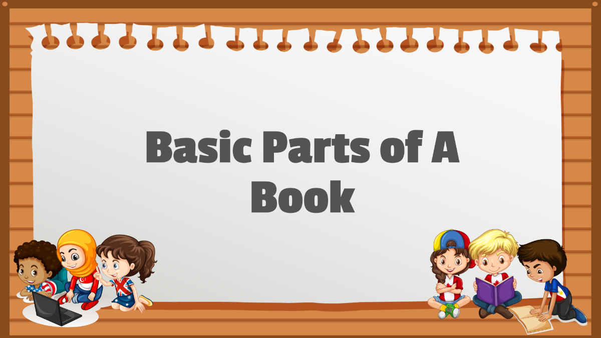 Basic Parts of A Book Template