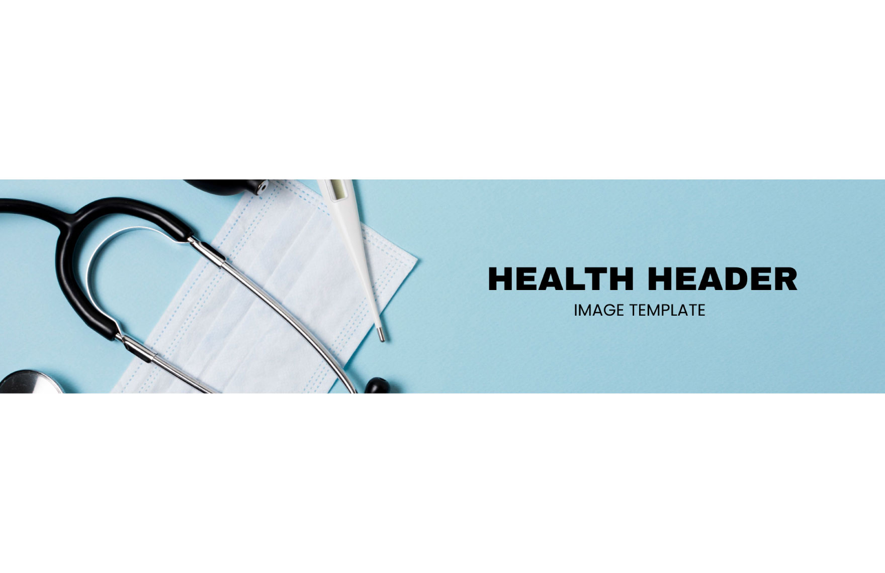 Free Health Header Image  Template