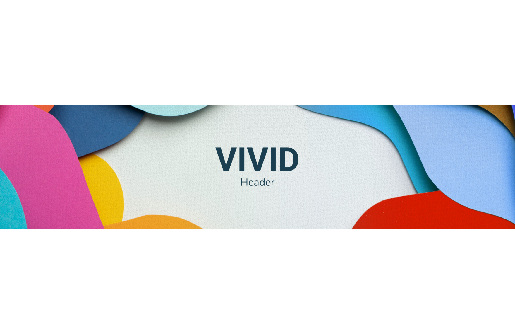Free Vivid H1 Header Template